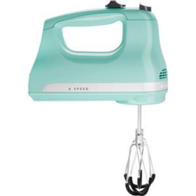 Picture of 6-Speed Hand Mixer with Flex Edge Beaters in Ice Blue