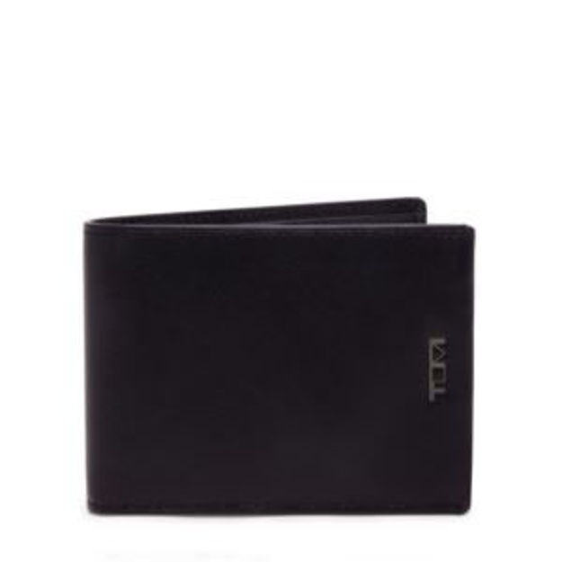 Picture of Nassau Slg Double Billfold - Black Smooth