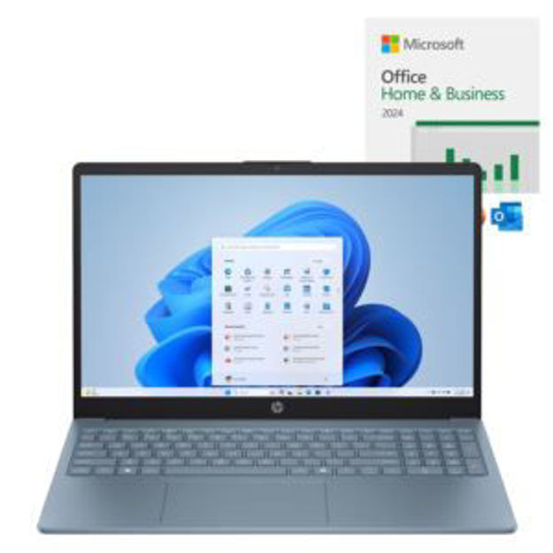Picture of 15.6" AMD Notebook w/ Microsoft Office Home & Business 2024