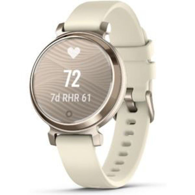 Picture of Garmin Lily 2 Sport Smartwatch, Cream Gold with Coconut Silicone Band