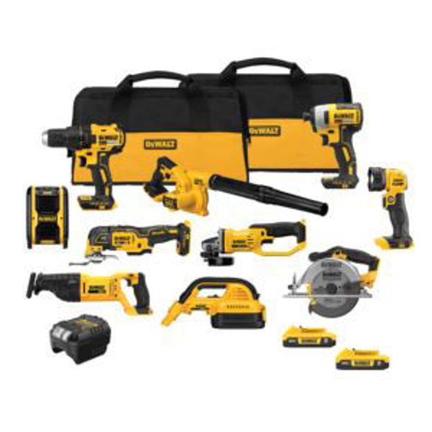 Picture of 20V MAX 10-Tool Combo Kit w/ 2 Batteries