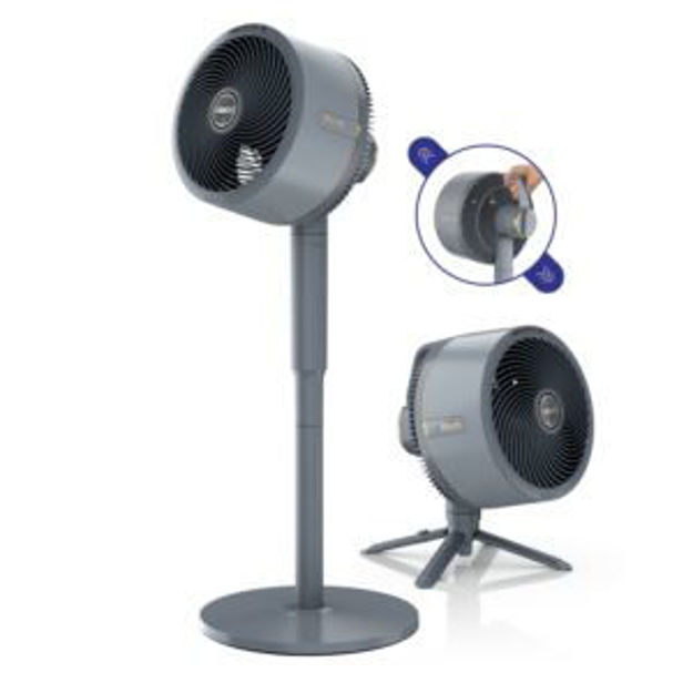 Picture of FlexBreeze Pedestal & Tabletop Indoor/Outdoor Fan w/ InstaCool Mist Gray
