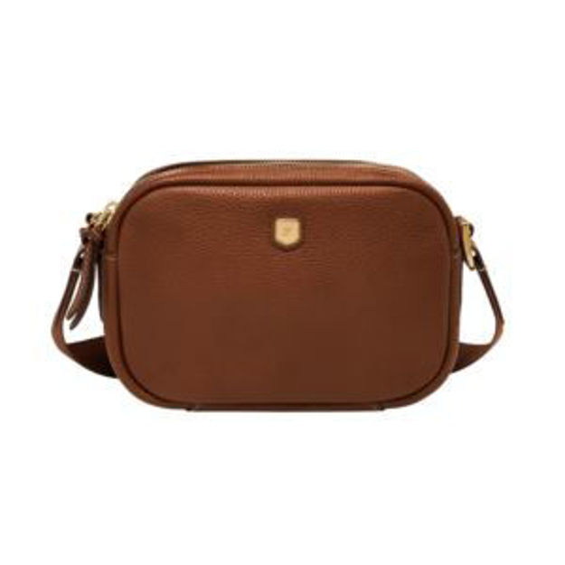 Picture of Danni Leather Crossbody Bag Brown