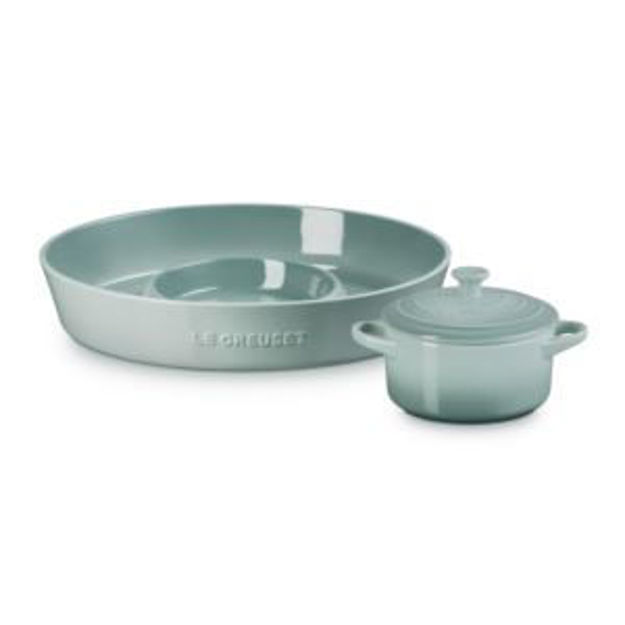 Picture of 2pc Chip & Dip Entertainment Set Sea Salt