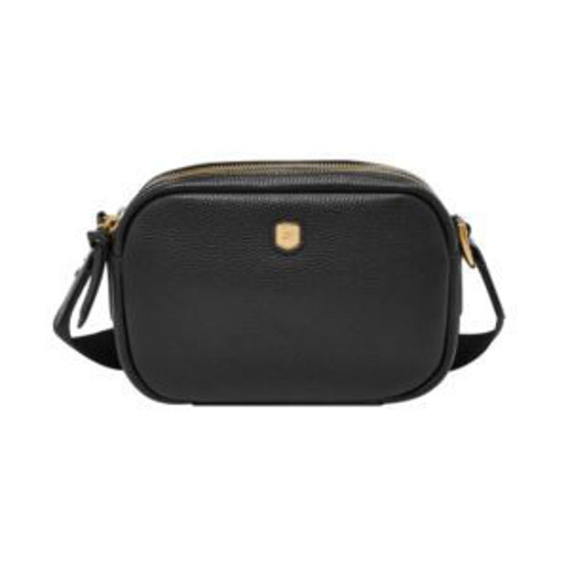 Picture of Danni Leather Crossbody Bag Black