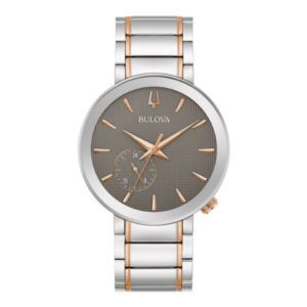 Picture of Mens Latin GRAMMY Two-Tone Stainless Steel Watch Gray Dial