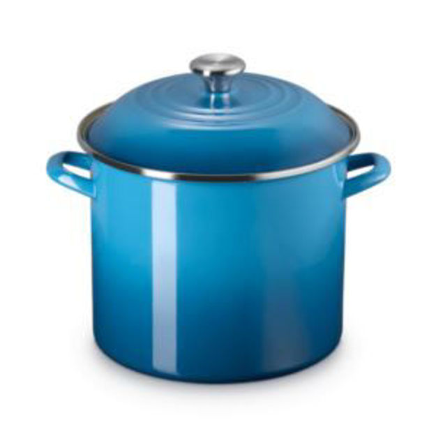 Picture of 12qt Enamel on Steel Classic Stockpot w/ Lid Marseille