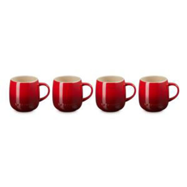 Picture of Set of 4 Heritage Mug Set Cerise