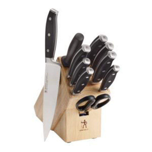 Picture of Forged Premio 11pc Knife Block Set Natural