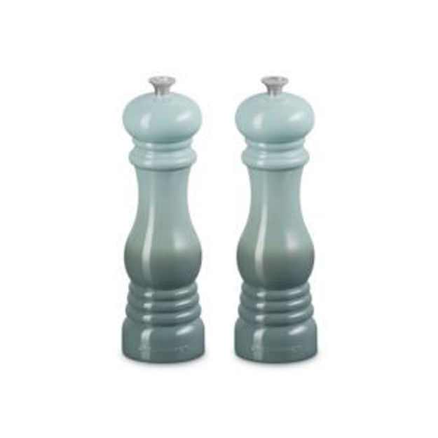 Picture of Ceramic Grinder Salt & Pepper Mill Set Sea Salt