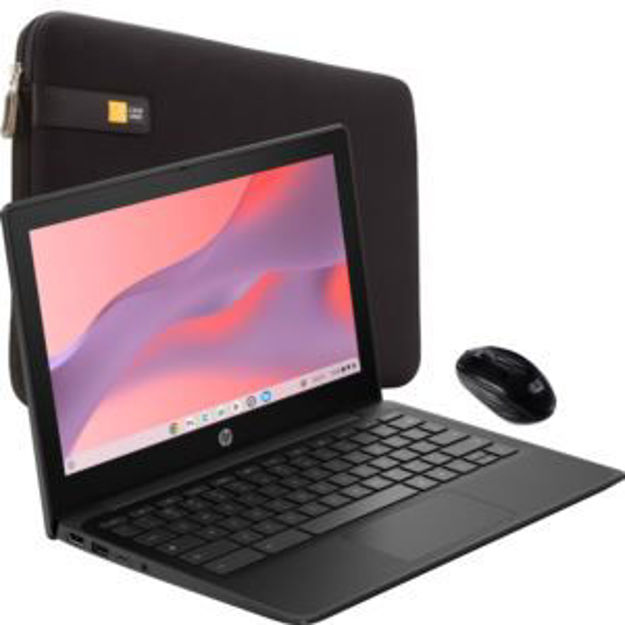 Picture of HP 11.6" Touchscreen Chromebook bundle