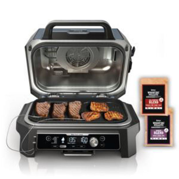 Picture of Woodfire ProConnect Premium XL Outdoor Grill & Smoker Coastal Blue