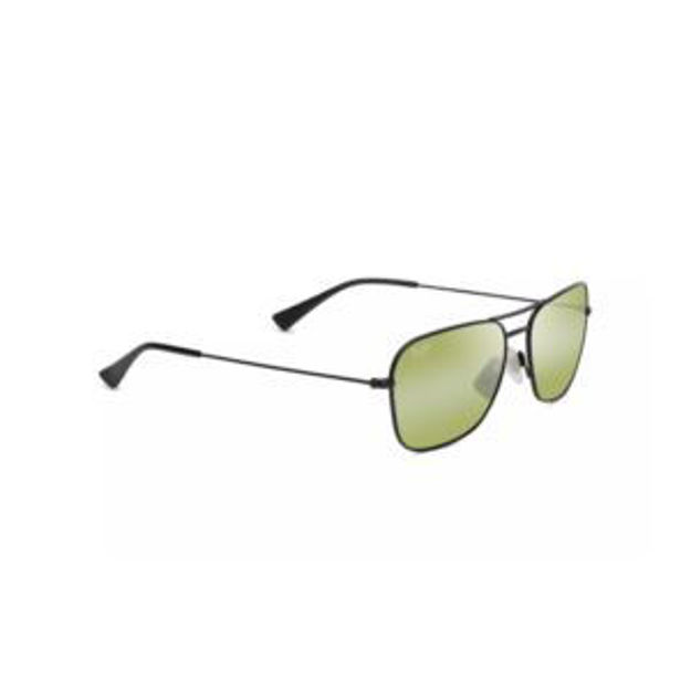 Picture of Na'auao Polarized Sunglasses Matte Black Frame Maui HT Lens