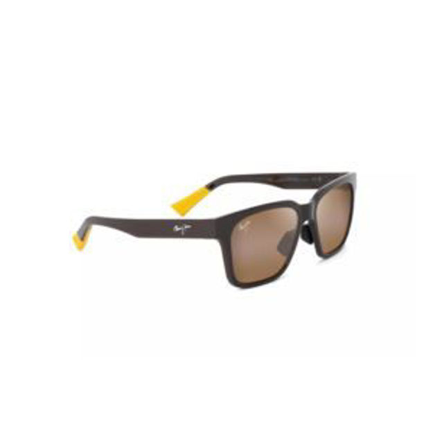 Picture of Punikai Polarized Sunglasses Shiny Brown Frame HCL Bronze Lens
