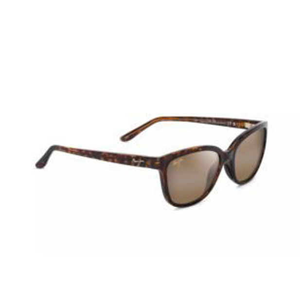 Picture of Honi Polarized Sunglasses Shiny Dark Havana Frame HCL Bronze Lens