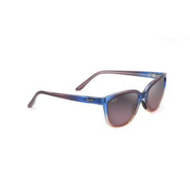 Picture of Honi Polarized Sunglasses Sunset Frame Maui Rose Lens