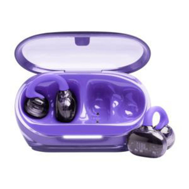Picture of Soundgear Clips True Wireless Open Ear Earbuds Purple