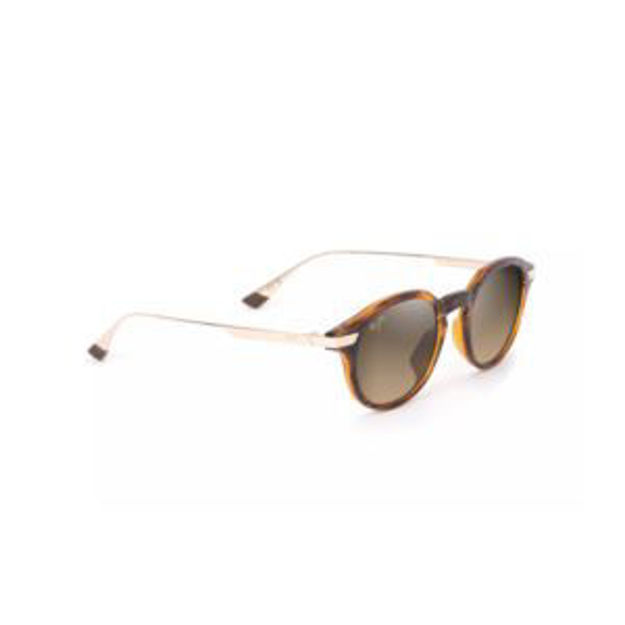 Picture of Momi Polarized Sunglasses Shiny Dark Havana Frame HCL Bronze Lens