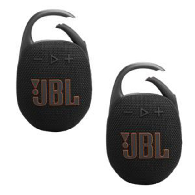 Picture of Clip 5 Ultra-Portable  Waterproof Speaker - 2pc Kit Black