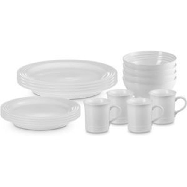 Picture of 16pc Vancouver Dinnerware Set - White