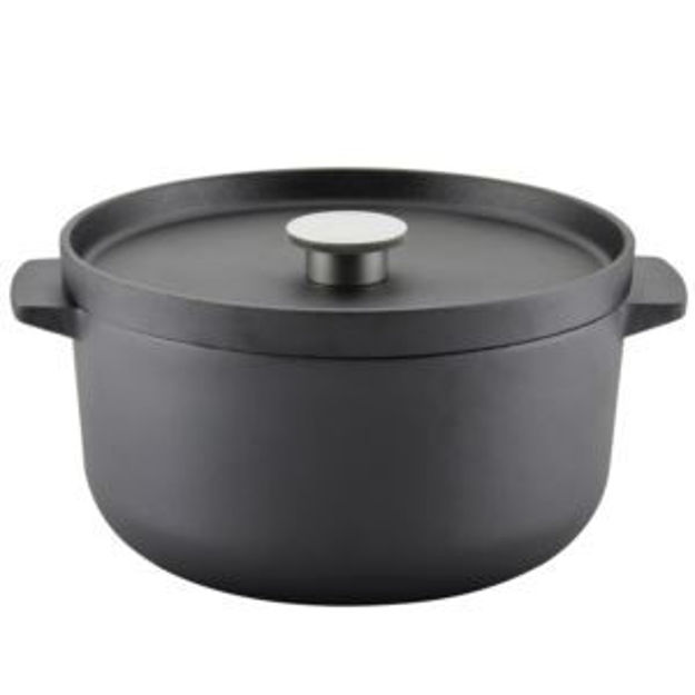 Picture of 6qt Pre-Seasoned Cast Iron Round Dutch Oven
