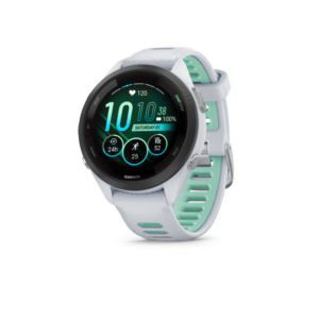 Picture of Forerunner 265S Smaller-Sized Running Watch Whitestone/Neo Tropic