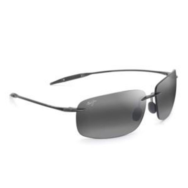 Picture of Breakwall Polarized Sunglasses Shiny Light Gray Frame Neutral Gray Lens