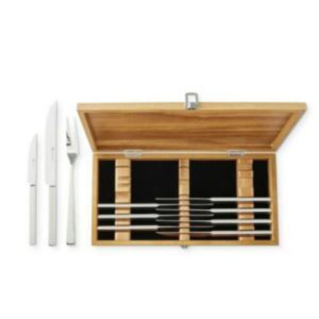Picture of 10pc Steak/Carving Knife Set/Olivewood Chest