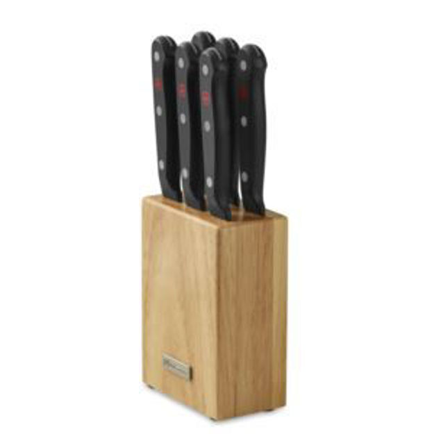 Picture of Gourmet 7-Piece Steak Knife Block Set