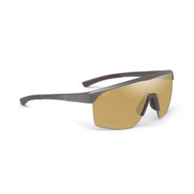 Picture of Paluna Polarized Sunglasses Metallic Light Brown Frame HAWAII GLOW Lens