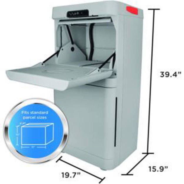 Picture of Parcel Guard Smart Mailbox - Gray