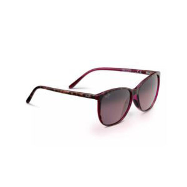 Picture of Ocean Polarized Sunglasses Tortoise Frame Maui Rose Lens