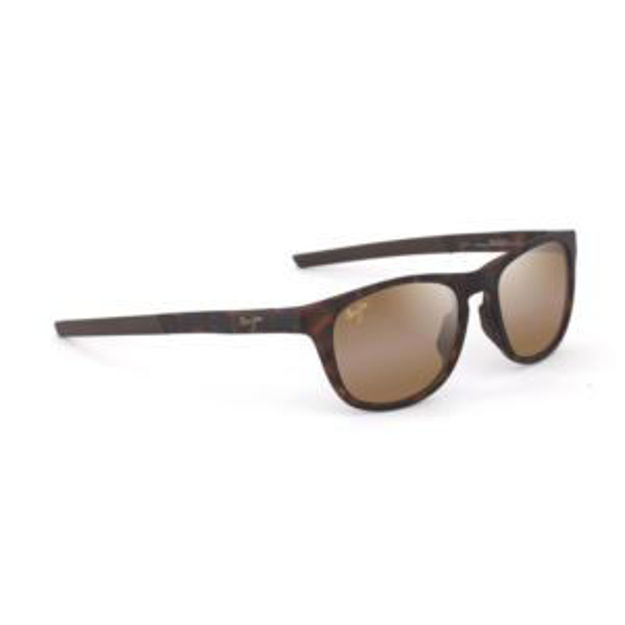 Picture of Melemele Polarized Sunglasses Matte Dark Havana Frame HCL Bronze Lens