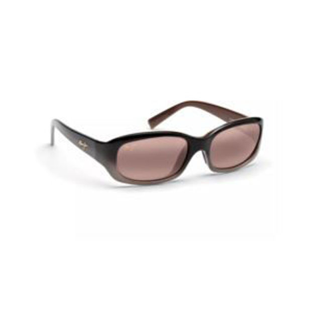 Picture of Punchbowl Polarized Sunglasses Chocolate Fade Frame Maui Rose Lens