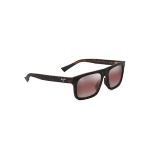 Picture of Opio Polarized Sunglasses Dark Havana Frame Maui Rose Lens