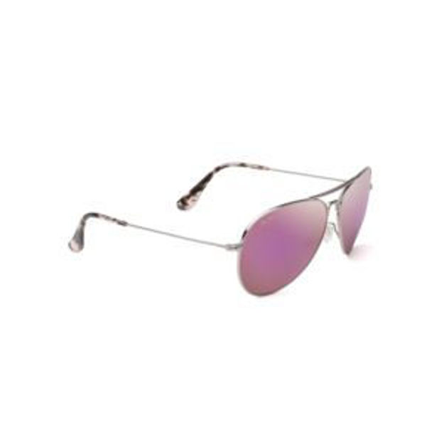 Picture of Mavericks Polarized Sunglasses Rose Gold Frame Maui Sunrise Lens