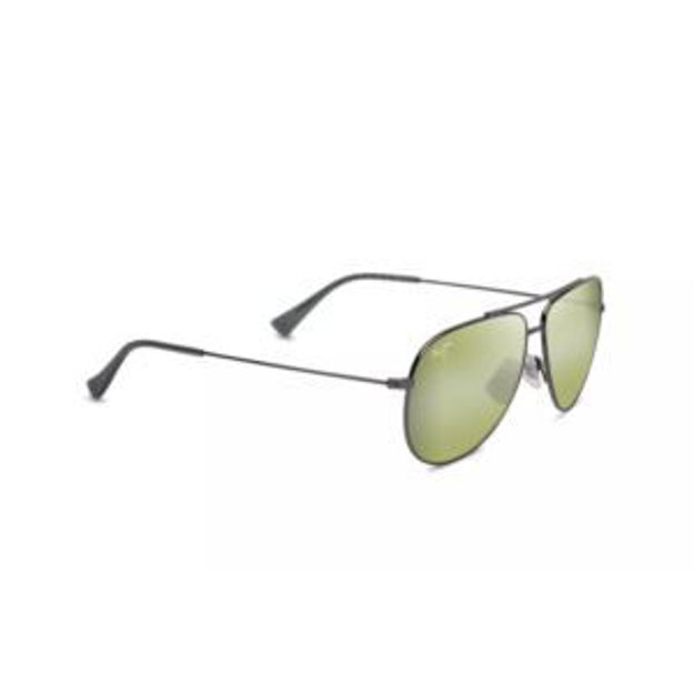 Picture of Hau'oli Polarized Sunglasses Dark Ruthenium Frame Maui HT Lens
