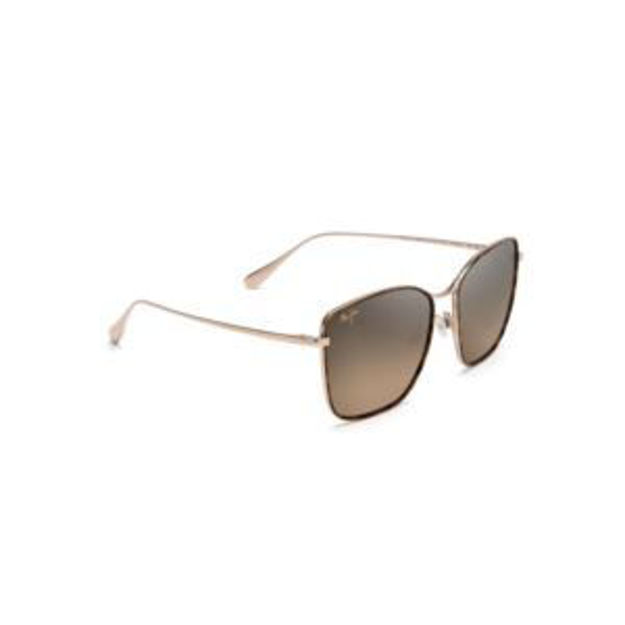 Picture of Tiger Lily Polarized Sunglasses Dark Tortoise Frame HCL Bronze Lens