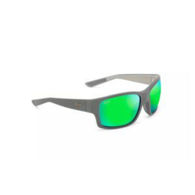 Picture of Mangroves Polarized Sunglasses Matte Gray Frame MAUIGreen Lens
