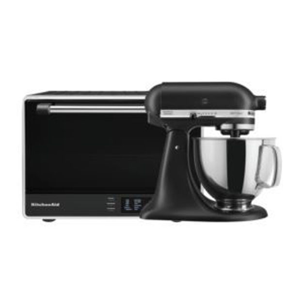 Picture of KIT KitchenAid Air Fryer Stand Mixer Combo - Black