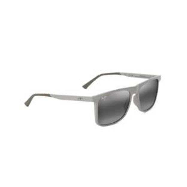 Picture of Makamae Polarized Sunglasses Matte Gray Frame Neutral Gray Lens