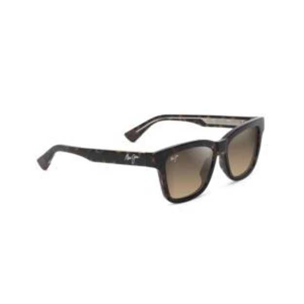Picture of Hanohano Polarized Sunglasses Shiny Dark Havana Frame HCL Bronze Lens