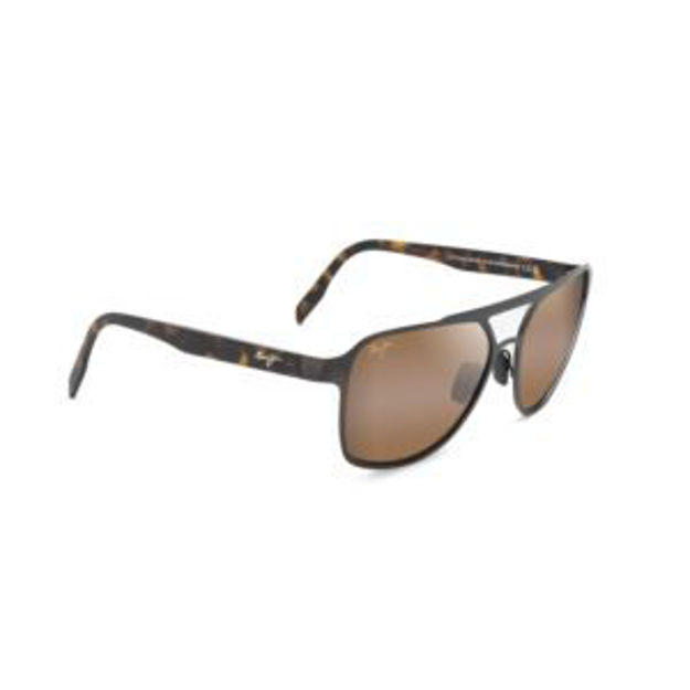 Picture of 2nd Reef Polarized Sunglasses Chocolate Frame HCL Bronze Lens