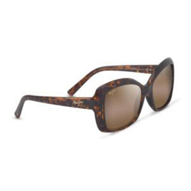 Picture of Orchid Polarized Sunglasses Shiny Dark Havana Frame HCL Bronze Lens