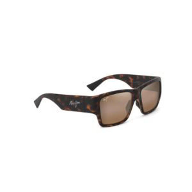 Picture of Ka'olu Polarized Sunglasses Matte Dark Havana Frame HCL Bronze Lens