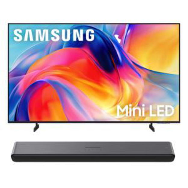 Picture of 55" Mini LED M70 4K Samsung TV w/ S Class 2Ch Dolby Atmos Soundbar