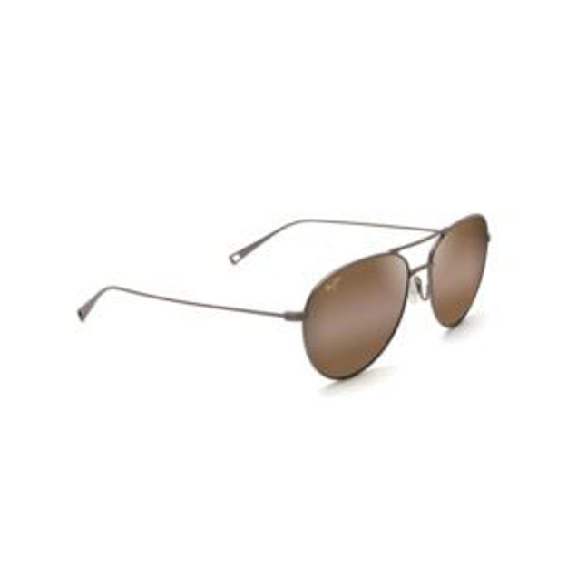 Picture of Walaka Polarized Sunglasses Satin Sepia Frame HCL Bronze Lens