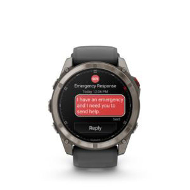 Picture of Fenix 8 Pro Premium Multisport Smartwatch 51mm AMOLED Titanium/Graphite/Black