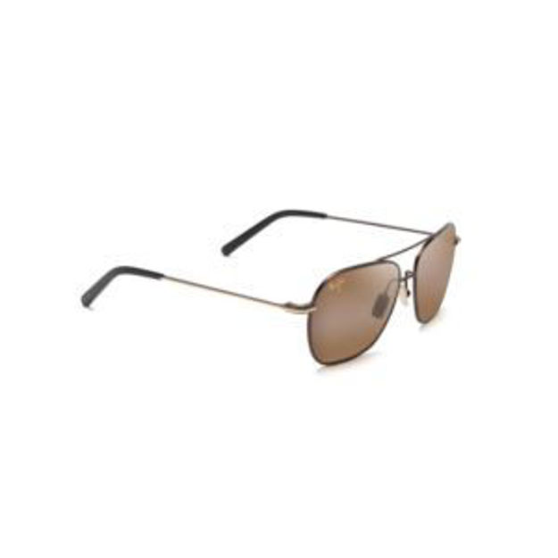 Picture of Mano Polarized Sunglasses Dark Brown Frame HCL Bronze Lens