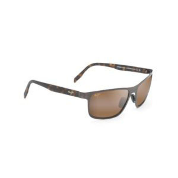 Picture of Anemone Polarized Sunglasses Brushed Chocolate Frame HCL Bronze Lens